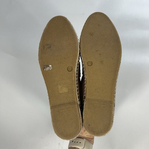 Vince Daria Espadrille Loafer Women’s 8 M Brown Suede Slip On Shoe Casual - Picture 9 of 9